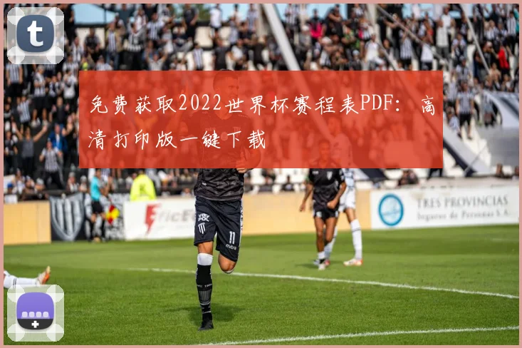 免费获取2022世界杯赛程表PDF:高清打印版一键下载