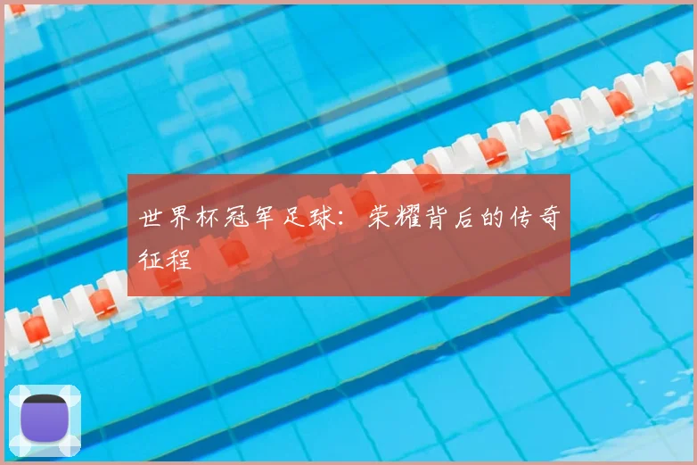世界杯冠军足球:荣耀背后的传奇征程